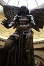 Statue of the fallen angel Lucifer