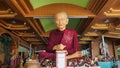 Statue of famous monk Luang Phor Thuat