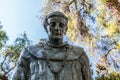 Statue of Father Serra in Presido Park, San Diego Royalty Free Stock Photo