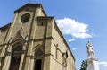 Duomo di Arezzo cathedral in the historic center of Arezzo, Tuscany, Italy, Europe