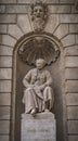 Statue of Ferenc Erkel , Hungarian State Opera House Budapest.