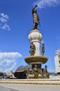 Statue of Filip II, father of Alexander the Great. Skopje, Macedonia