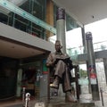 A Statue of First Indonesian President at The Museum