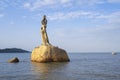 Statue of Fisher Girl, symbol of Zhuhai City, Guangdong Province, south China