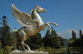 Statue flying horse Royalty Free Stock Photo