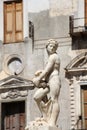 Statue from the fontana della vergogna, palermo Royalty Free Stock Photo