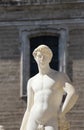 Statue from the fontana della vergogna, palermo Royalty Free Stock Photo