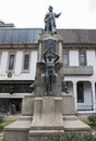 The statue of the former President of the Post Juan Rafael Mora Porras, San Jose, Costa Rica