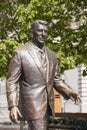 Statue of the former U.S. President Ronald Reagan Royalty Free Stock Photo