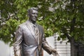 Statue of the former U.S. President Ronald Reagan Royalty Free Stock Photo