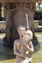 A statue in a fountain Royalty Free Stock Photo