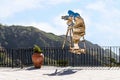 Statue of Francis Ford Coppola in Sicily