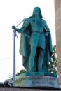 Statue of Francis II Rakoczi in Budapest, Hungary Royalty Free Stock Photo