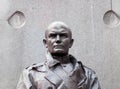 Statue of Francis P. Duffy near Times Square. Royalty Free Stock Photo