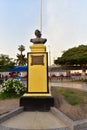 Statue of Francisco Bolognesi Cervantes-Peru 54 Royalty Free Stock Photo