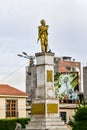 Statue of Francisco Bolognesi Cervantes-Peru 8 Royalty Free Stock Photo
