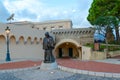 Statue of Francois Grimaldi at Princely Palace of Monaco, Monaco