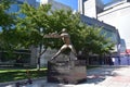 Statue of Frank Howard Outside Home Plate Entrance of Nationals Park