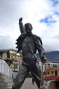 Statue of Freddie Mercury Royalty Free Stock Photo