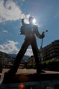 The Statue of Freddie Mercury in Montreux