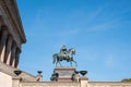 The statue of Frederick William IV -/ Friedrich Wilhelm in Berl