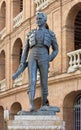 Statue in front of Plaza de Toros in Valencia