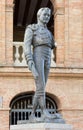 Statue in front of Plaza de Toros in Valencia