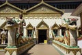 Sleeping Budha Temple's Gate Statue in Penang Malaysia 2 Royalty Free Stock Photo