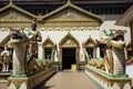 Sleeping Budha Temple's Gate Statue in Penang Malaysia 2