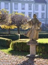 Statue in Furstenfeld Abbey park