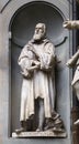 Statue of Galileo Galilei in Florence Royalty Free Stock Photo