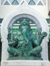 The statue of the Ganesh Venerated Seated