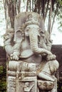 Statue Ganesha god of success in Bali island