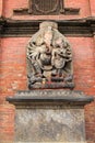 Statue Of Ganesha Outside Sundari Chowk in Patan, Nepal