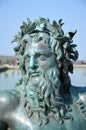 Statue in the gardens of Versailles Palace, Paris France. Royalty Free Stock Photo