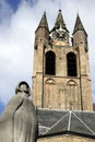 Statue of Geertruyt van Oosten in Delft