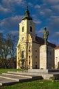 Statue of general M. R. Stefanik in Brezno town
