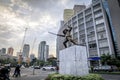 Statue of General Pio Del Pilar at Makati Ave