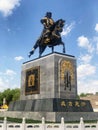 Genghis Khan statue in Ulanhot