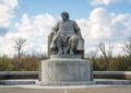 A Statue of George Rogers Clark at the National Historical Park