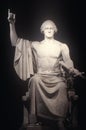 Statue of George Washington as a Roman by Horatio Greenough, 1840, Smithsonian Institute, Washington, DC