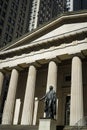 Statue of George Washington, Federal Hall, New York City Royalty Free Stock Photo