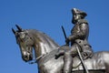 Statue of George Washington on horseback Royalty Free Stock Photo