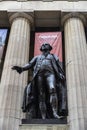 Statue of George Washington in New York City, USA Royalty Free Stock Photo