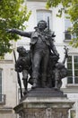 A statue of Georges Danton Royalty Free Stock Photo