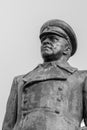Statue of Georgy Konstantinovich Zhukov in Moscow Victory Park