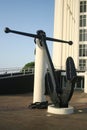 Statue giant marine anchor Veracruz