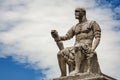 Statue of Giovanni Dalle Bande Nere near the church of St. Lorenzo in Florence