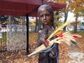 Holodomor Memorial Statue in Toronto Royalty Free Stock Photo
