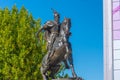 Statue of Gjergj Kastrioti known as Skanderbeg in Prishtina, Kosovo